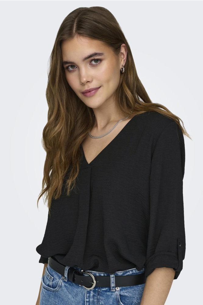 JDYDIVYA 3/4 TOP WVN NOOS 15226911 Black